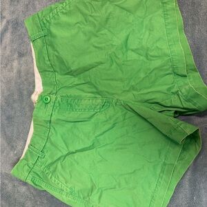 Crown & Ivy Green Bermuda Shorts Casual Lightweight